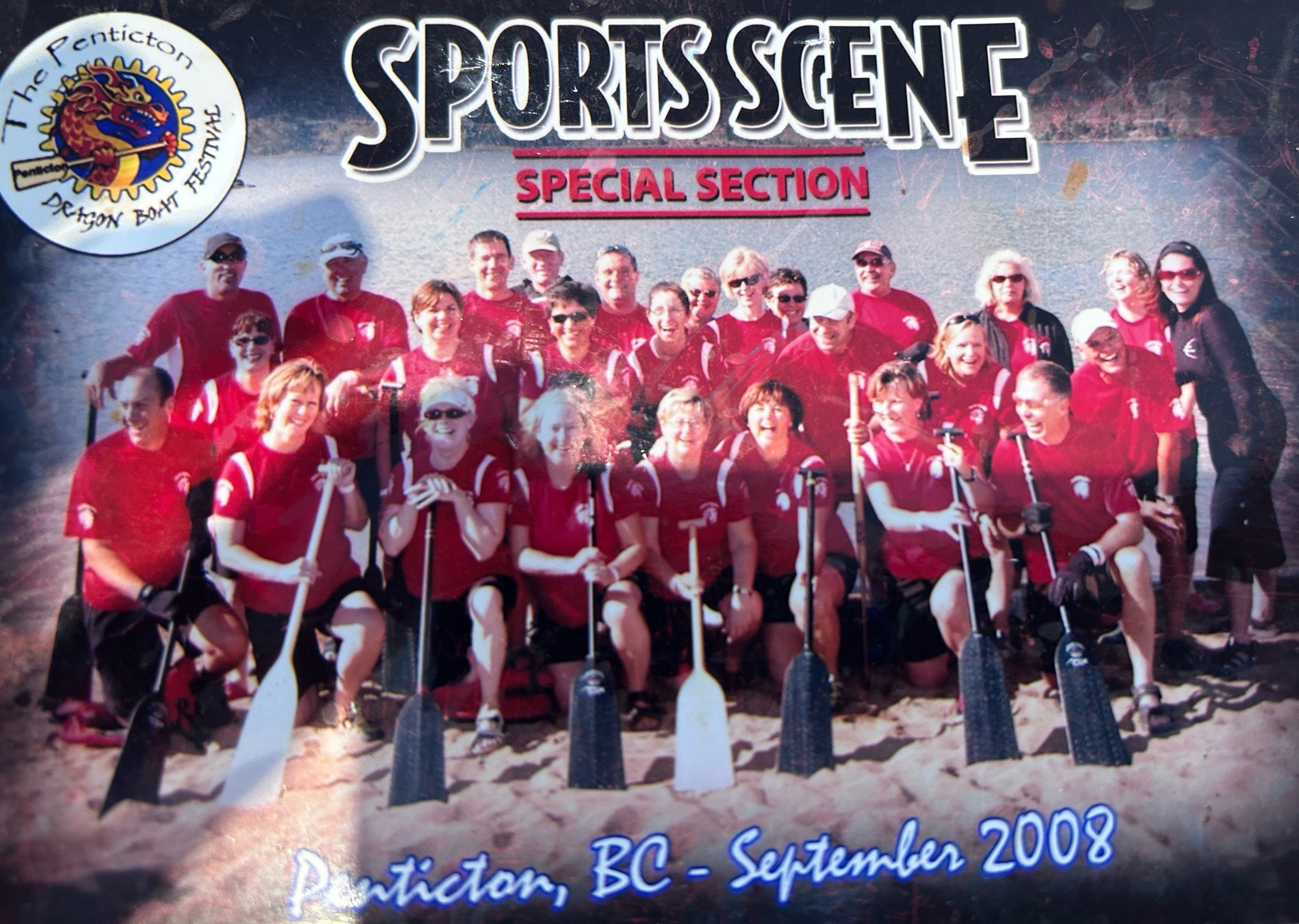 Fraser Dragons at the Penticton Dragon Boat Festival 2008