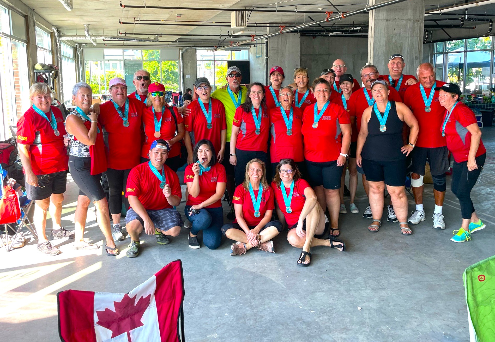 Fraser Dragons at the Steveston Regatta 2023