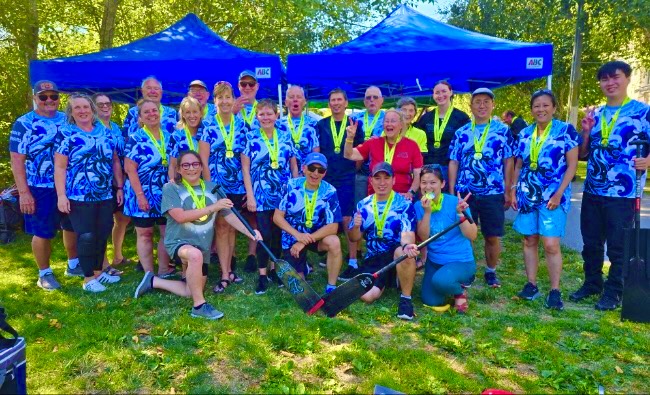 Fraser Dragons at the Steveston Regatta 2025